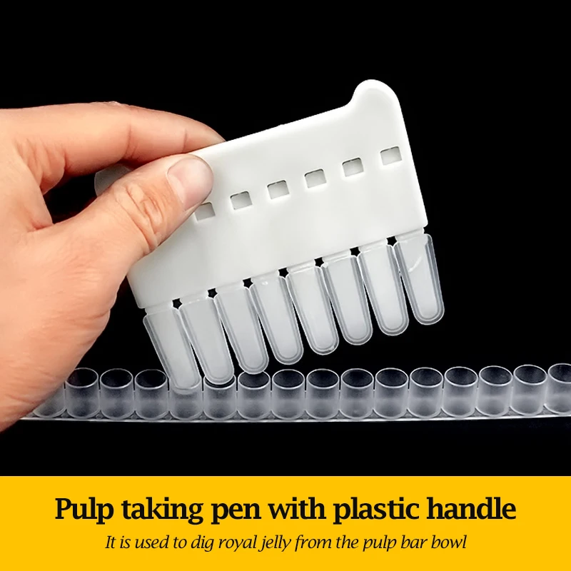Rascador de gelatina real para excavación, herramienta de apicultura, extraíble, ocho filas de múltiples filas, 1 piezas - imagen 5