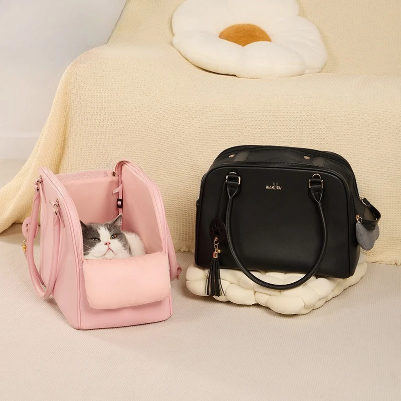 Bolso de hombro transpirable para gatos y perros pequeños - imagen 4