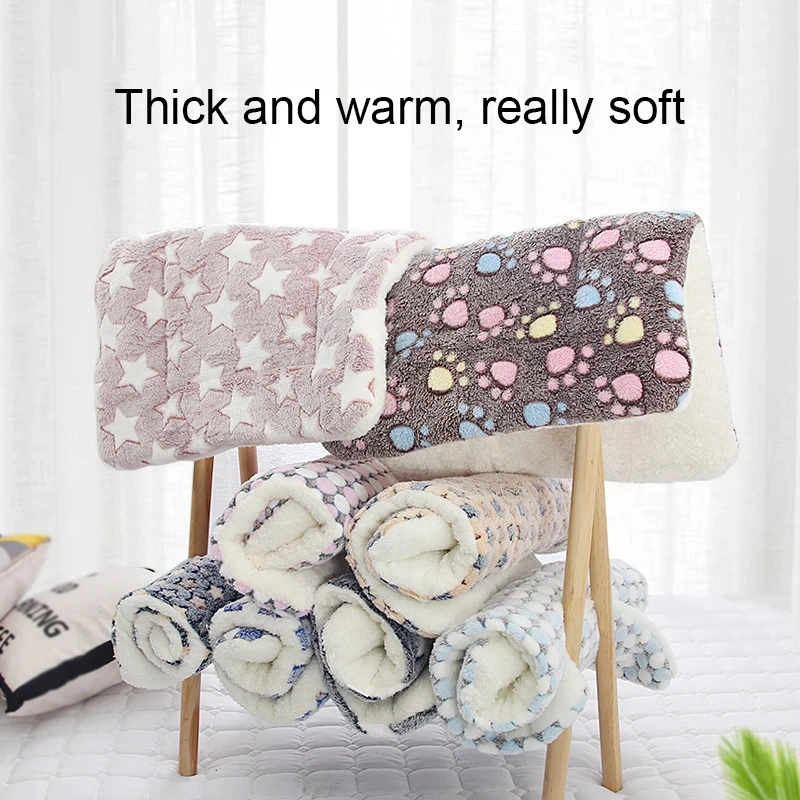 Cama para mascotas perros y gatos – Colchoneta de franela invierno - imagen 4