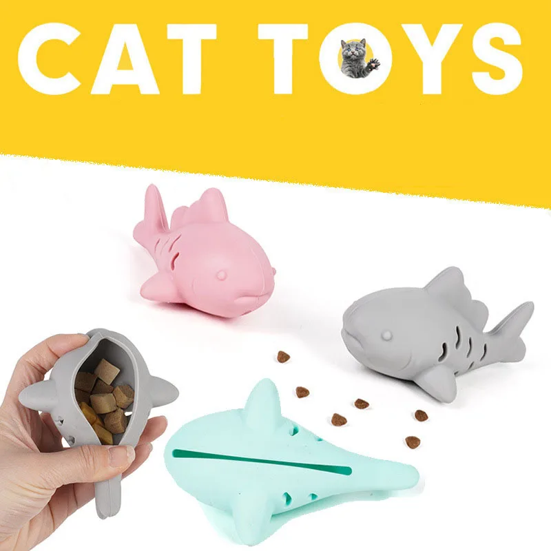 Dispensador interactivo de comida lenta para gatos – Resistente