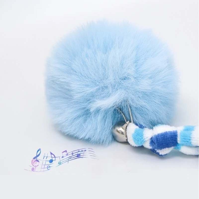 Juguetes interactivos para gatos con ventosa, varita colgante de resorte con campana, juguete para gatitos resistente a mordeduras para juegos en interiores - imagen 5