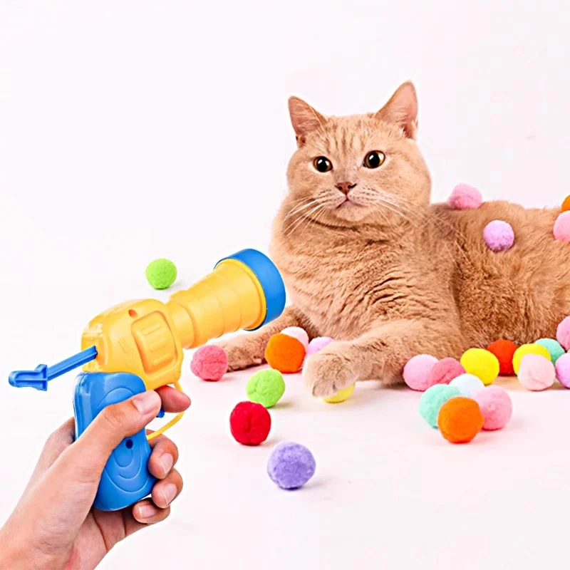 Lanzador interactivo silencioso de felpa para gatos - imagen 4