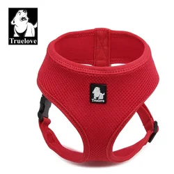 Arnés de malla transpirable con collar para perros y gatos