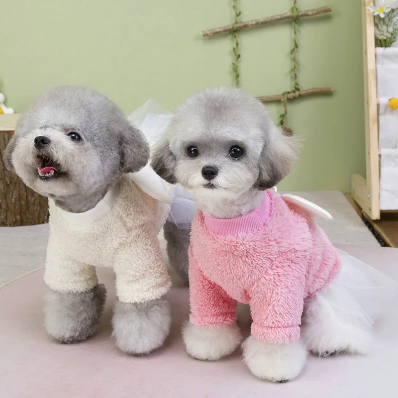 Vestido de capucha para perros pequeños – Ropa de invierno para Chihuahua - imagen 2