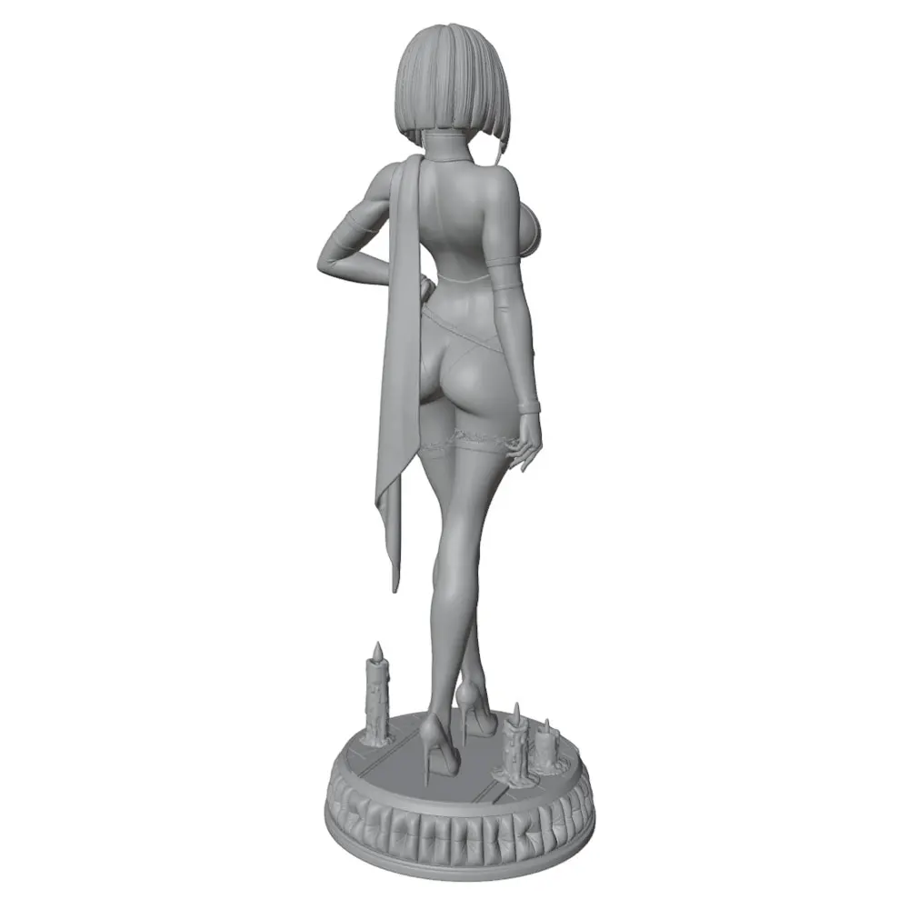 Kit de muñeca gris resina impreso en 3D sin montar ni pintar - imagen 3