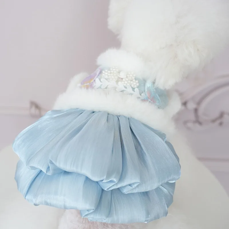 Vestido de princesa para perros pequeños y medianos – Ropa cómoda para mascotas - imagen 3