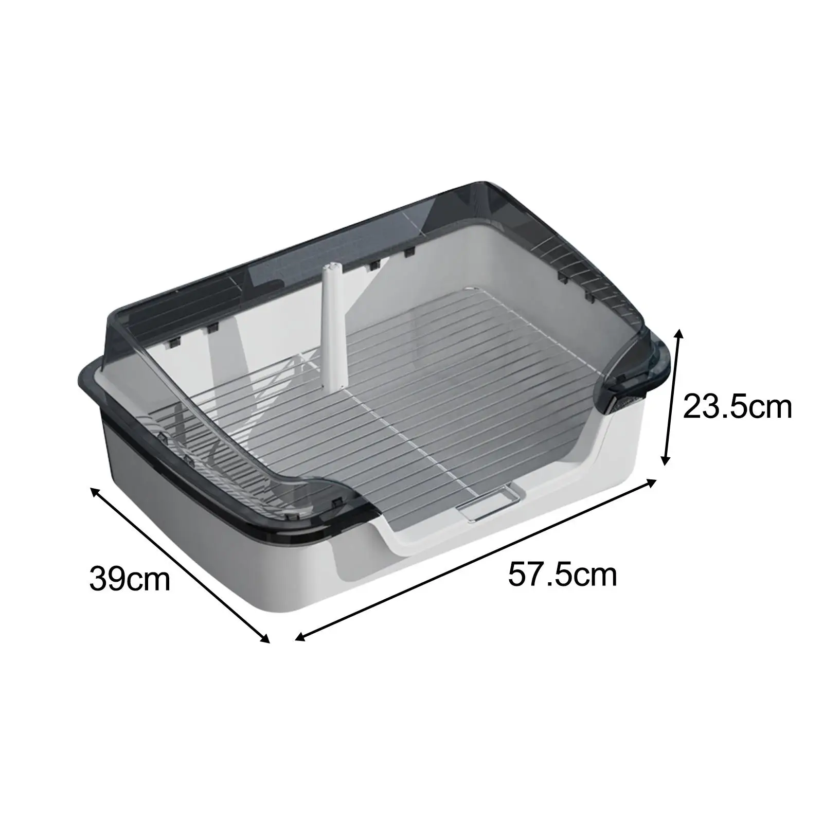 Pets Litter Box Pans Homes Easy Clean Loo Training Pads Toilet Dog Toilet Training Potty Tray for Puppy Small Medium Large Dog