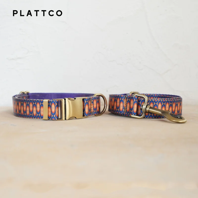 Dog Collar Leash Set