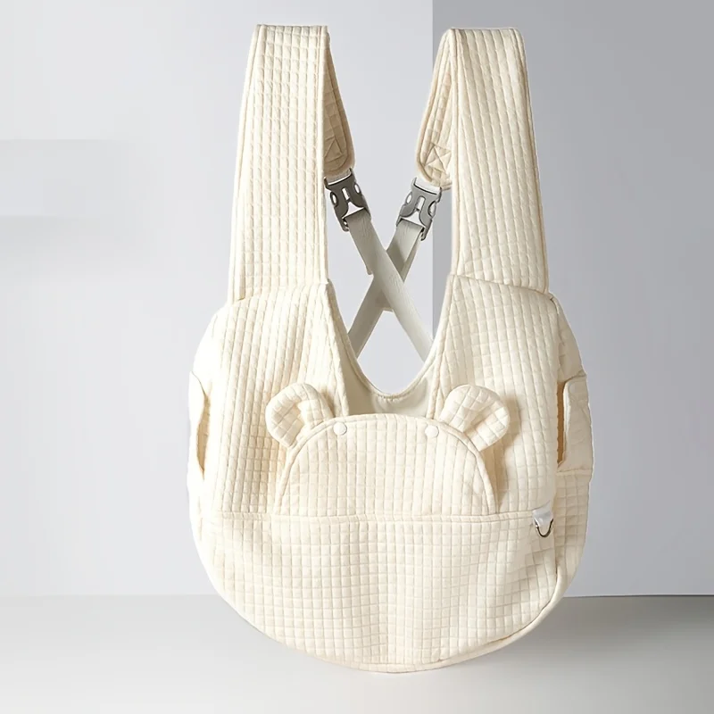 Cómoda bolsa para perros, bolso de hombro tipo bandolera para mascotas, bolsa portátil para viajes al aire libre, para gatos y cachorros, adecuada para mascotas de 6kg - imagen 2