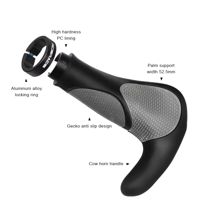 Puños de goma ergonómicos con bloqueo para bicicleta de montaña - imagen 5
