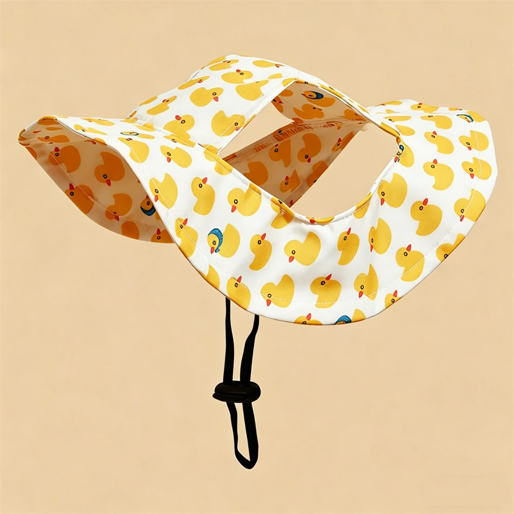 Sombrero solar para gato – Accesorio veraniego fotográfico de playa - imagen 4