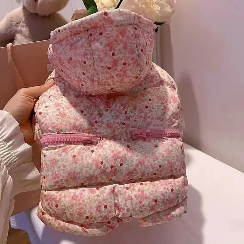 Jersey a cuadros rosa para perros pequeños y gatos - imagen 3