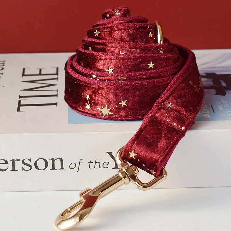 Collares de identificación personalizados para perros pequeños, medianos y grandes, vino tinto, logotipo grabado gratis, Cocker americano Spaniel Star 03 - imagen 2