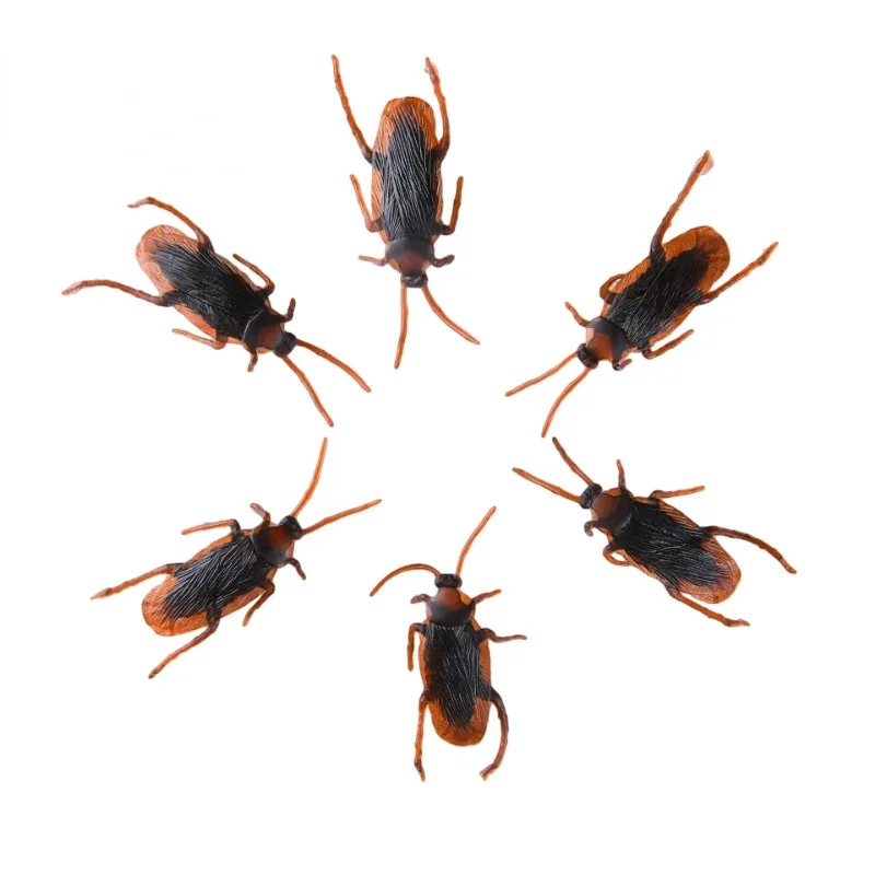Juguetes realistas para mascotas con cucarachas de PVC, juguetes interactivos para caza de gatos/perros, divertidos juguetes para hacer ejercicio para entrenamiento de mascotas y regalos para jugar - imagen 2