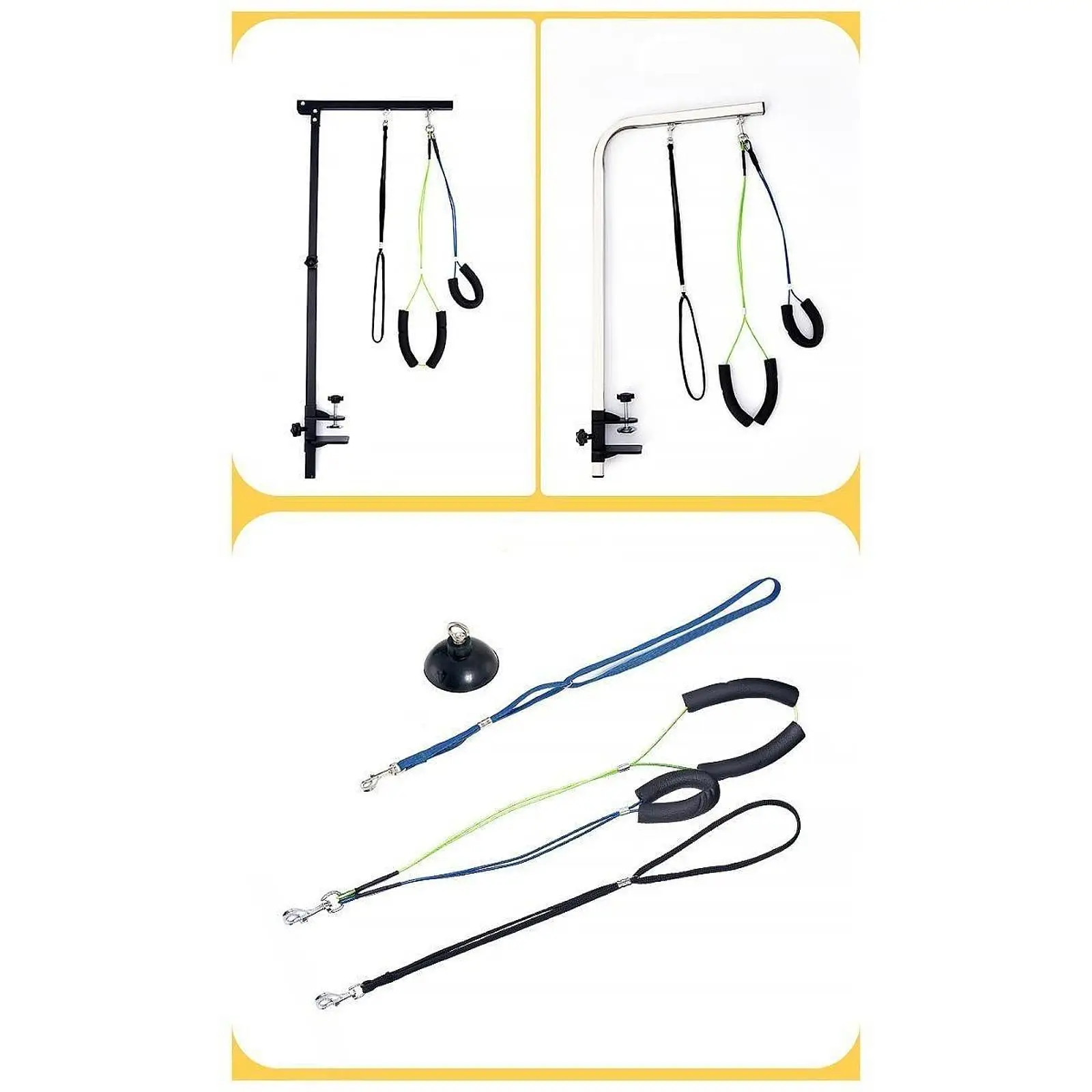 Pet Grooming Table Clamp Holder for Small Medium Dogs Indoor Hair Trimming