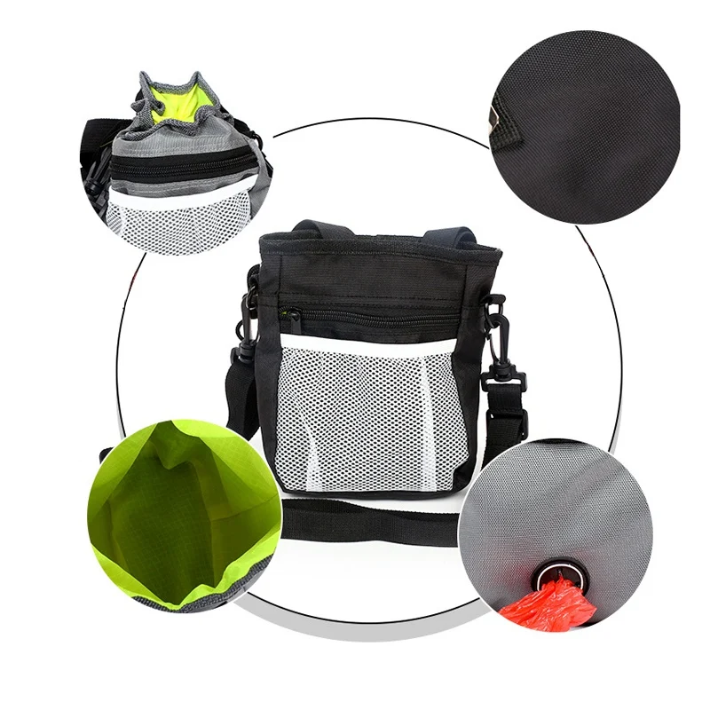 Riñonera de entrenamiento para perros y mascotas, bolsa para aperitivos, bolsa para cinturón al aire libre, bolsa para golosinas para perros, Cubo de cintura de cebo para cachorros duradero de gran capacidad, suministros - imagen 3