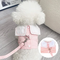 Conjunto de paseo con arnés, correa y collar para perros – 3 piezas