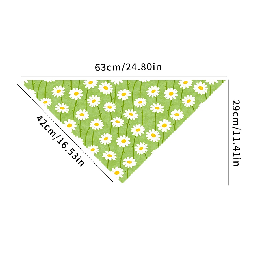 Pañuelo floral para perros y gatos – accesorio práctico para mascota - imagen 4