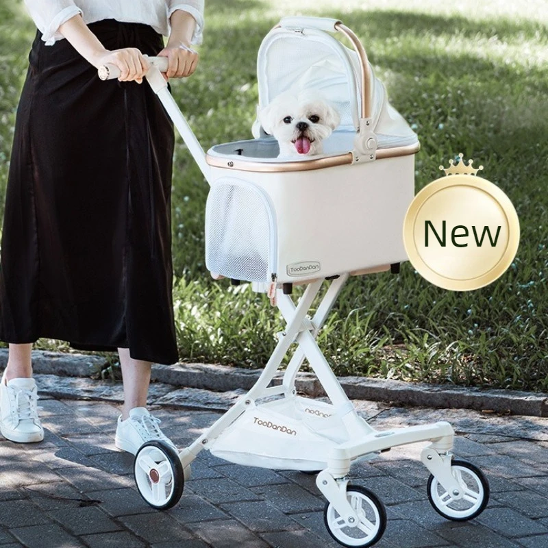 Cochecito para perros plegable transpirable pequeños y medianos - imagen 2