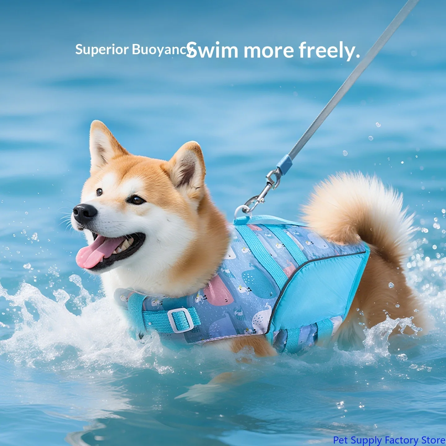 Chaleco salvavidas para perros pequeños y medianos – Corgi, Bichón, Teddy