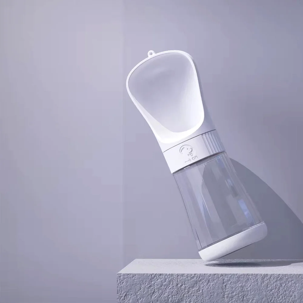 Botella de agua portátil 2 en 1 para perros con contenedor de comida para perros pequeños y grandes, cuenco para beber al aire libre, suministros de Golden Retriever - imagen 3