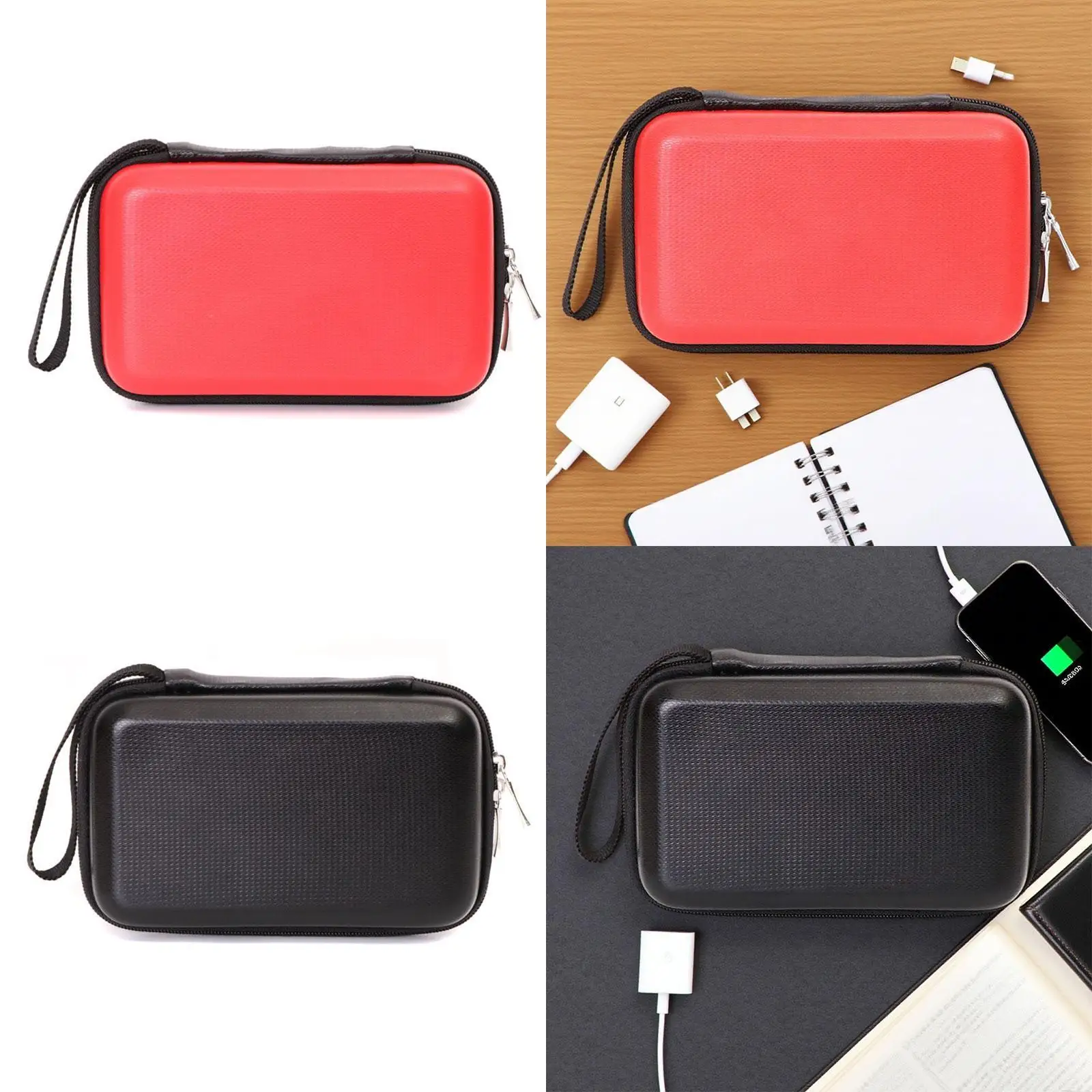 Earphone Cable Storage Bag Waterproof Electronic Accessories Organizer for
