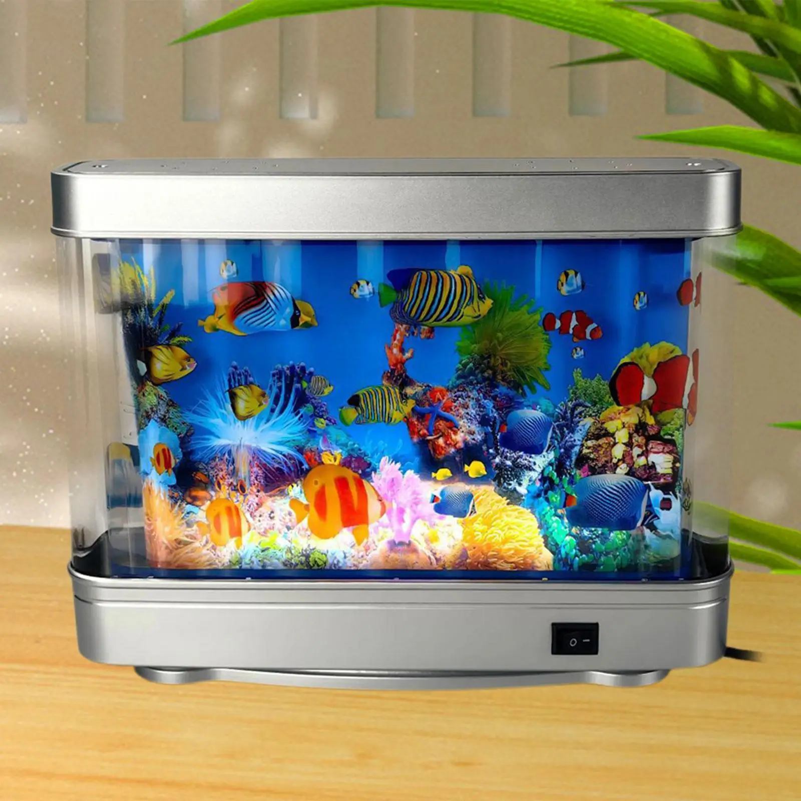 Artificial Aquarium Lamp Tropical Fish Aquarium Lamp for Indoor Office Decor