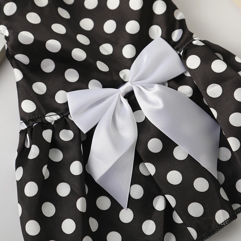 Vestido de princesa persa con lazo para gato, ropa de moda para mascotas, primavera y verano - imagen 5