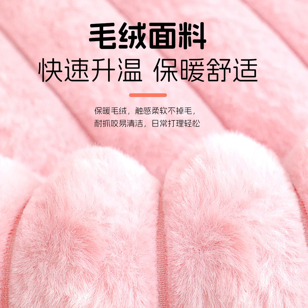 Nido para mascotas, almohadilla recta de felpa para conejos, pelo largo, nido redondo para gatos, cama cálida para perros, perrera, suministros para gatos y perros - imagen 3