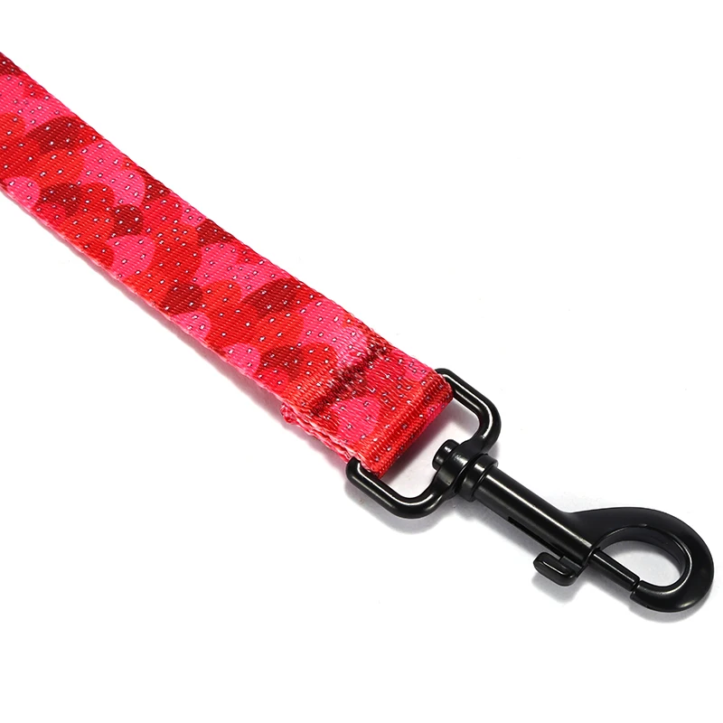 Correa para perro PLATTCO personalizada STRAWBERRY JELLY, correa para cachorros de nailon de imitación para mascotas pequeñas, medianas y grandes, 5 tamaños PDL322 - imagen 5