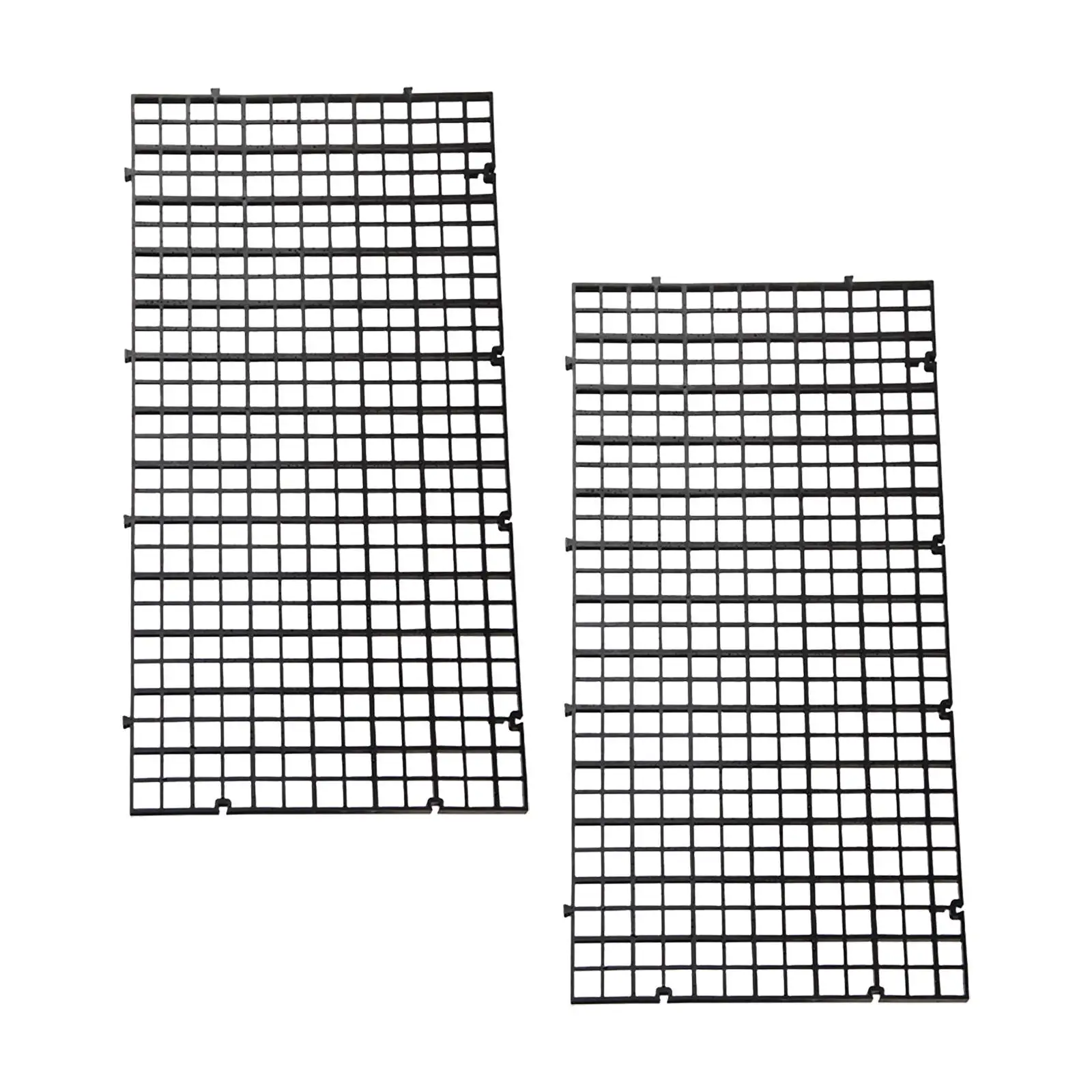 2x Fish Tank Bottom Filter Plate Segregation Board Splicing Combination Clapboard Large Fish Tank Isolation Board for Isolation