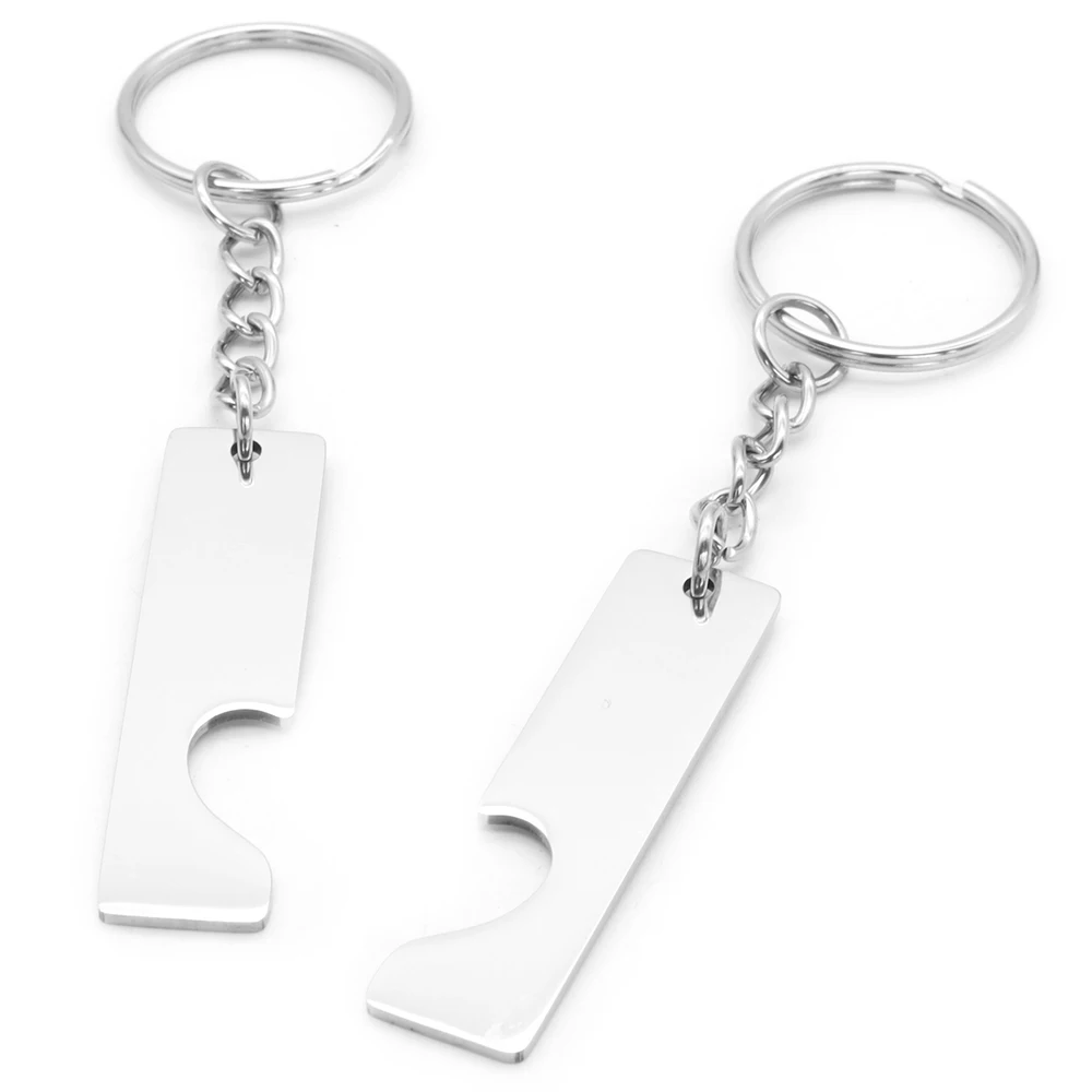 Colgante de Metal de acero inoxidable de 20 piezas con etiqueta de identificación de amor hueca, accesorios para Collar de mascota, llavero, etiqueta de identidad para perros y gatos a la moda - imagen 5