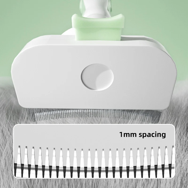 HOOPET-peine para eliminar el pelo de gatos, limpiador especial para la pérdida de pelo, cepillo para perros, elimina el pelo flotante - imagen 3