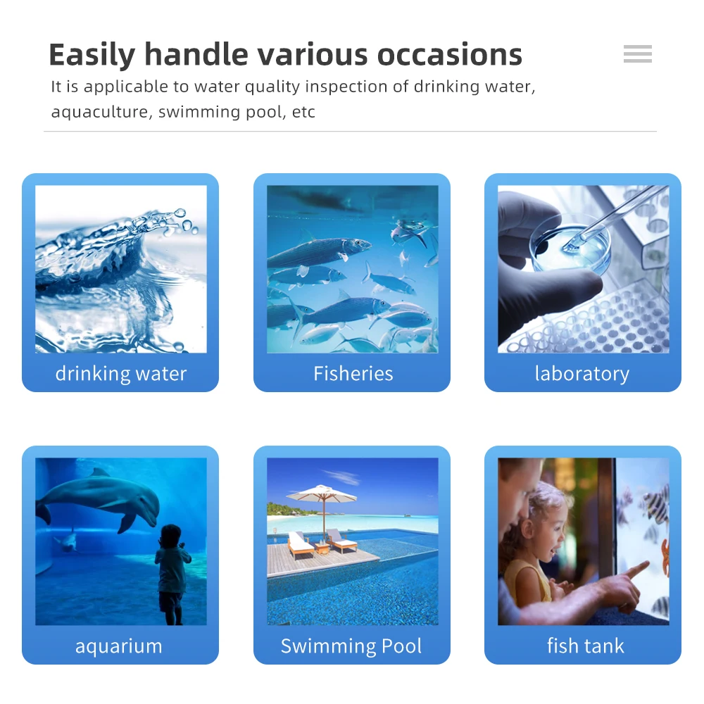 4 In 1 TDS Meter Water Salt Concentration SALT TDS EC Temp Meter Digital Water Quality Tester for Pools Aquariums - imagen 2