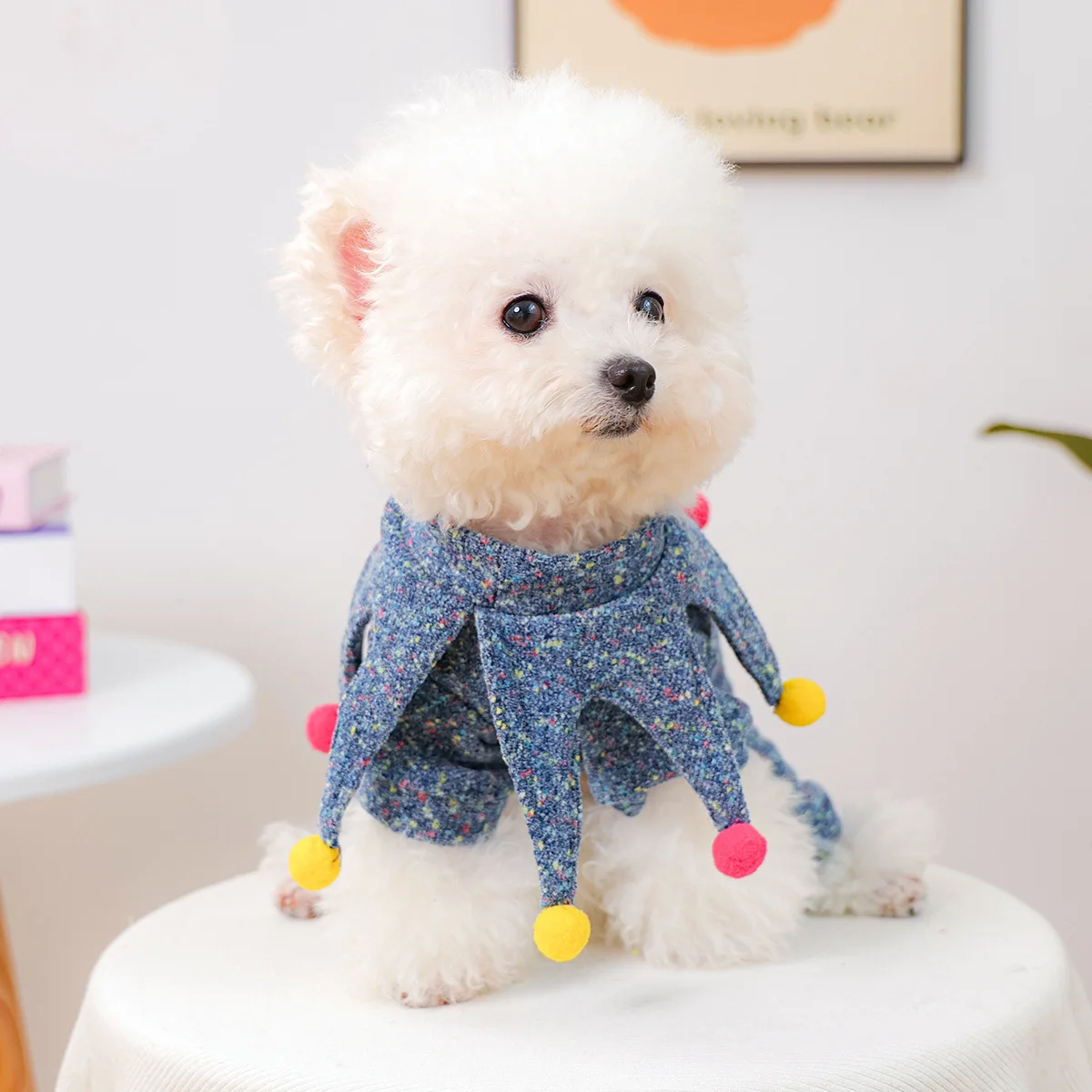 Suéter con capucha para perros – Ropa de invierno cómoda y moderna - imagen 2