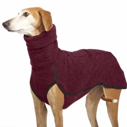 Ropa para perros Whippet y Greyhound Jersey de otoño con cuello alto