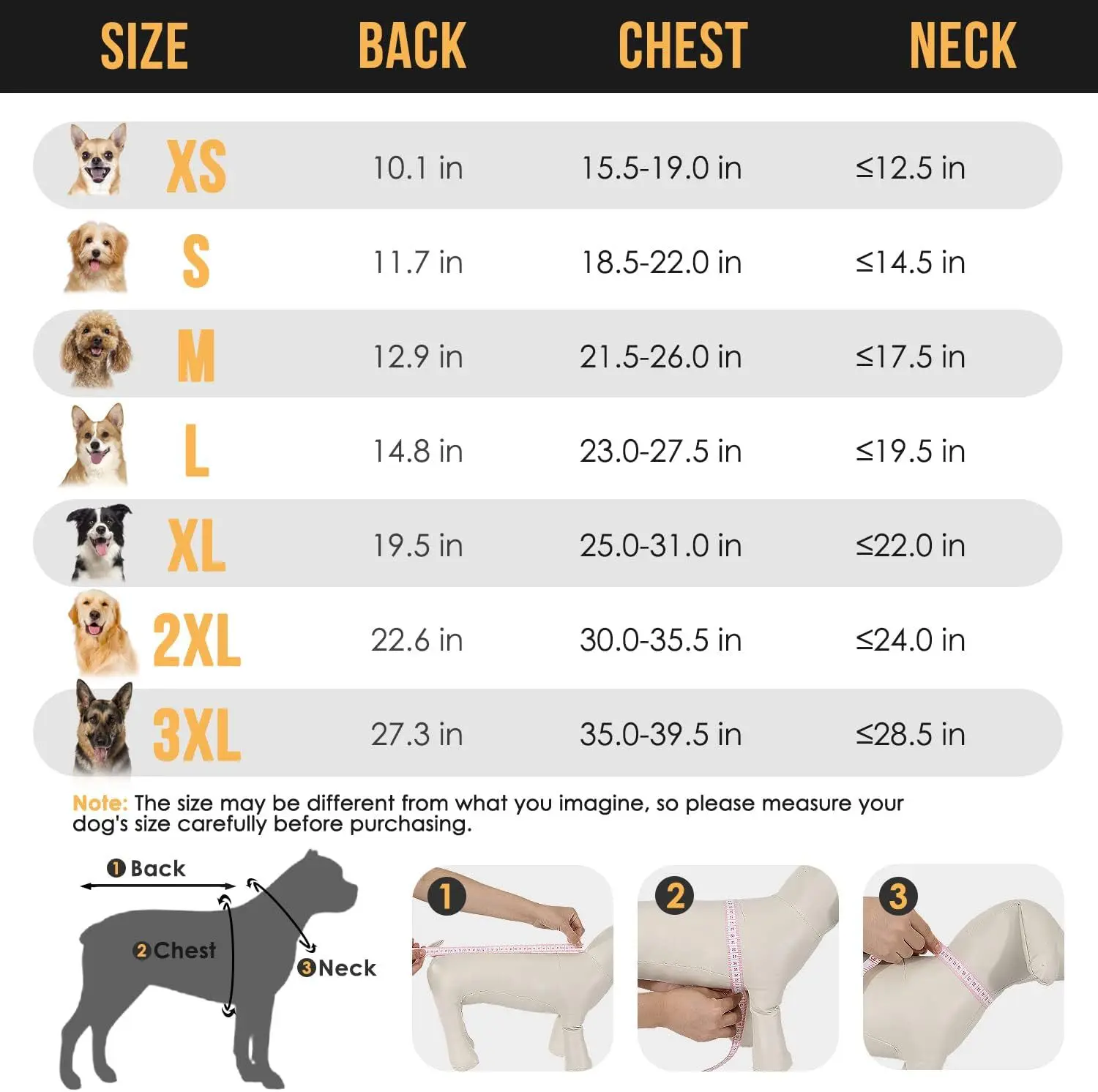 Chubasquero reflectante para perros para todo tipo de clima, capa con revestimiento de PU, Poncho impermeable para perros pequeños, medianos y grandes, mascotas Pitbull Husky - imagen 3