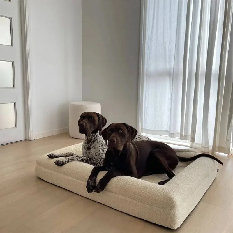 Cama viscoelástica impermeable para perros desmontable y lavable - imagen 2