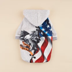 Sudadera con capucha para perros y gatos – Suave y cómoda con bolsillo