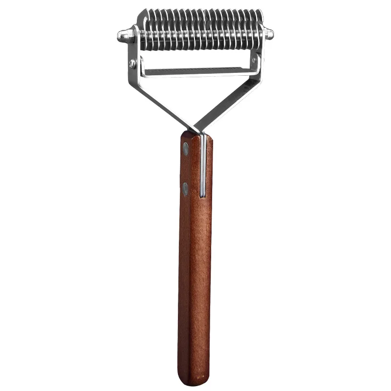 Cepillo para perros y gatos, peine autolimpiante para quitar el pelo de mascotas, herramientas de aseo para perros y gatos, peine para desmarrar mascotas, accesorios para perros - imagen 5