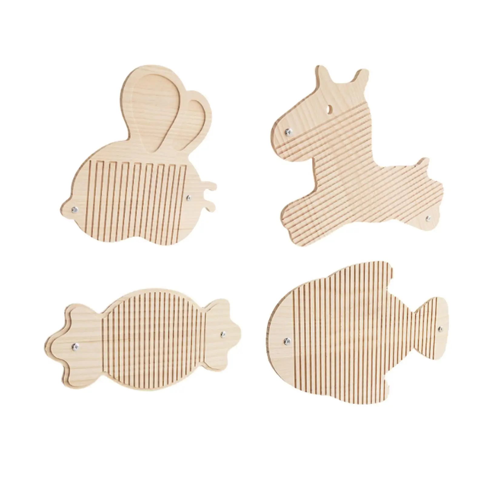 Rabbit Scratch Pad Small Animal Foot Pad for Small Animals Bunny Chinchilla