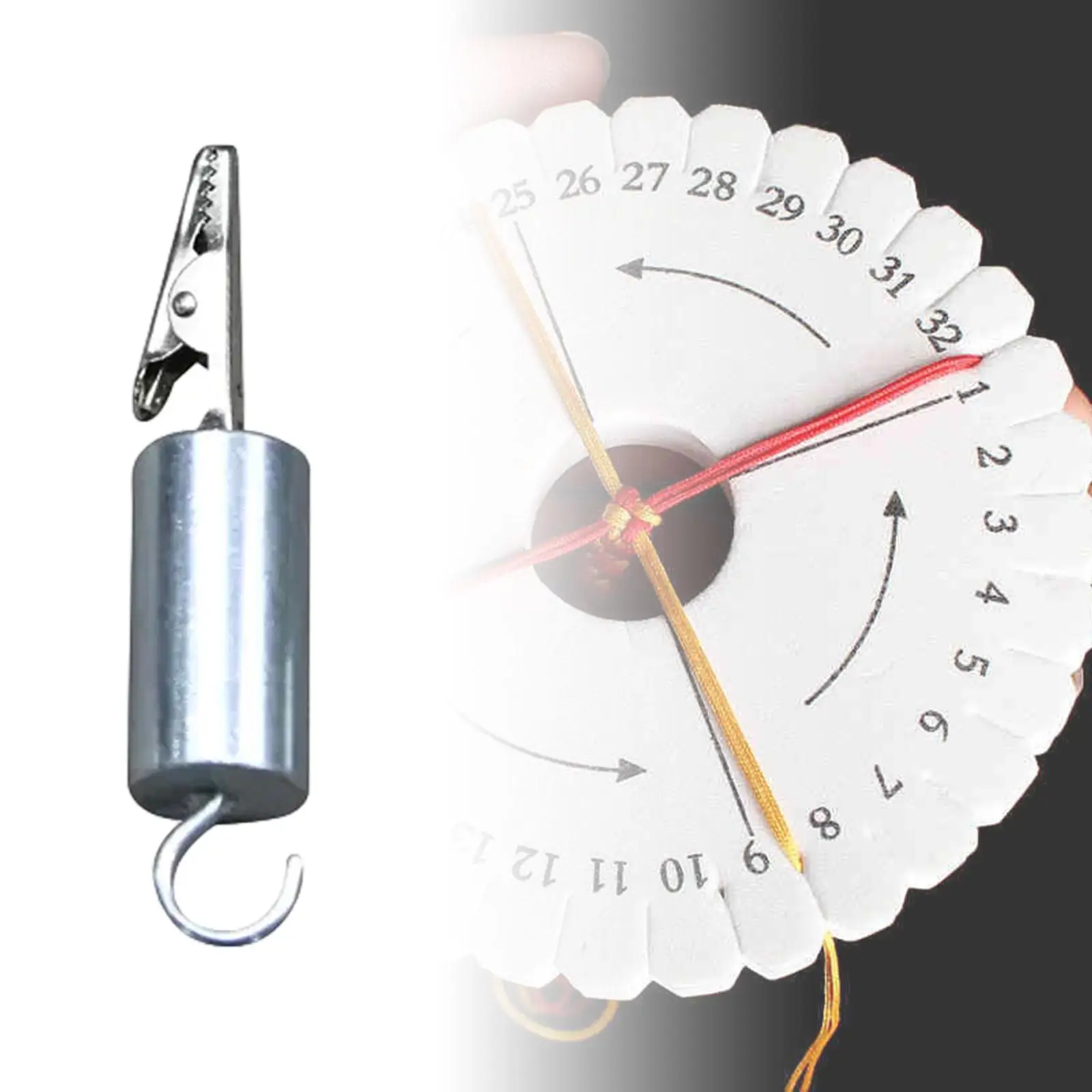 Thread End Clip Yarn Holder Tool Alligator Clip Crocodile Clip for Knitting Accessories DIY Rope Cord Crafts Disc Knitted Wire