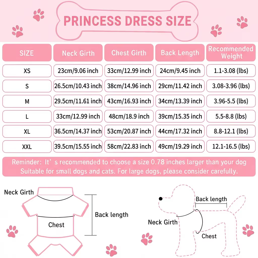 Vestido verano para perros manga corta estampado sandía verde y blanco