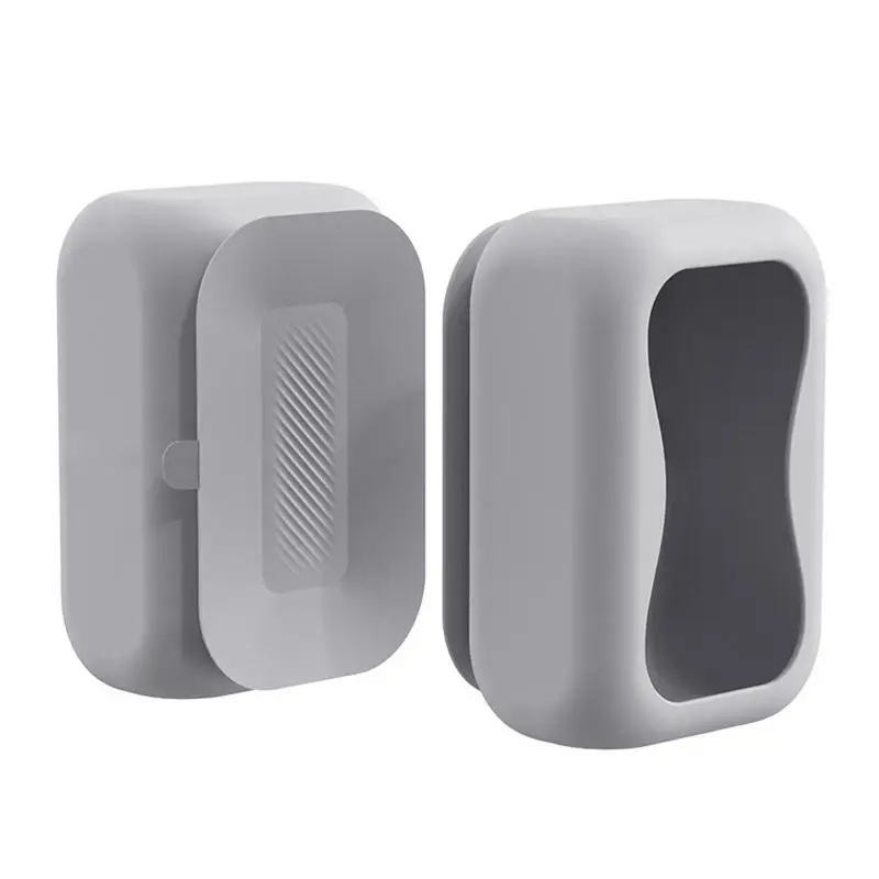 Caja de pañuelos de silicona cuadrada plegable con fondo, Soporte Simple para servilletas, caja de almacenamiento, decoración para el hogar y la sala de estar - imagen 5