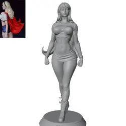 Figura resina mitológica artesanal sin pintar para juegos de rol D&D