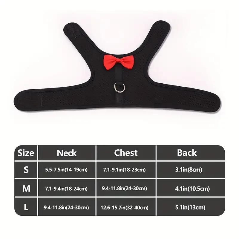 Juego de pecho y espalda de conejo de malla transpirable con arnés para animales pequeños, perfecto para conejillos de indias y ardillas - imagen 2