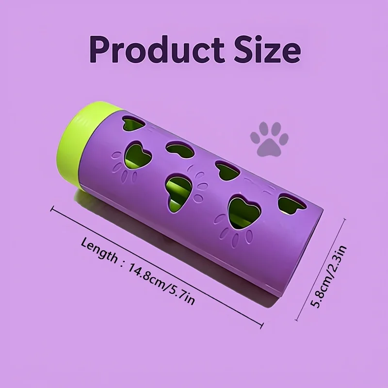Comedero lento interactivo para perros resistente mordidas diseño pata - imagen 5