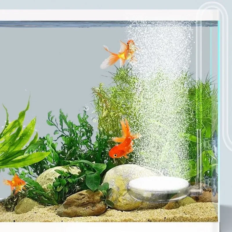 Piedra de aire de burbujeador de tanque de peces con ventosa, aireador de acuarios, sistema hidropónico de piedra de aire disuelto alto, accesorio de bomba de aire acuático - imagen 3