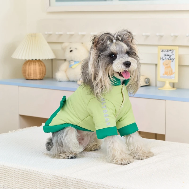 Ropa de invierno para perros, chaqueta cálida a prueba de frío para exteriores, ropa para cachorros de Bulldog Francés Chihuahua, abrigo para perros a prueba de viento - imagen 5