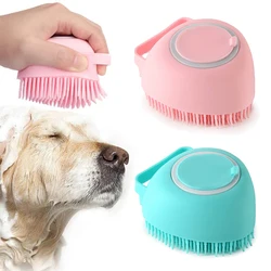 Cepillo de baño con depósito para champú – Perros y gatos